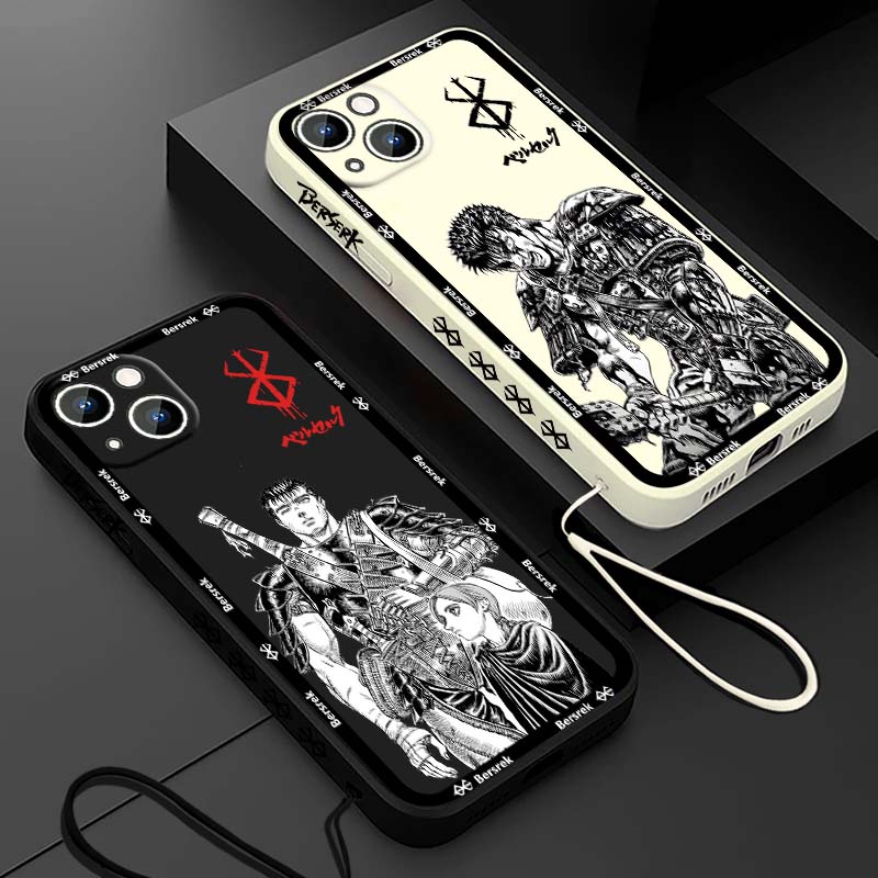 Apple Iphone 16 - Japan Anime Berserk Guts Telefoonhoesje voor