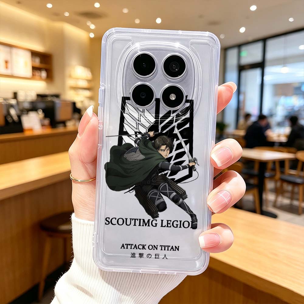 Xiaomi Poco X6 - Attack on Titan Handsome Voor Xiaomi