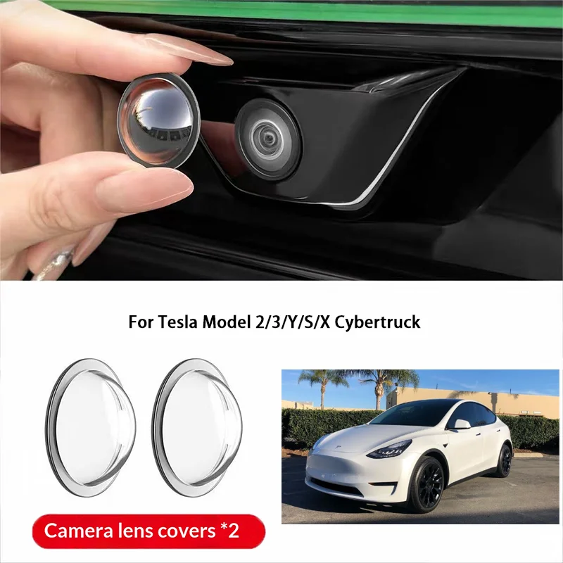 Glass Protector Auto - Beschermhoes voor autocamera lens voor Tesla