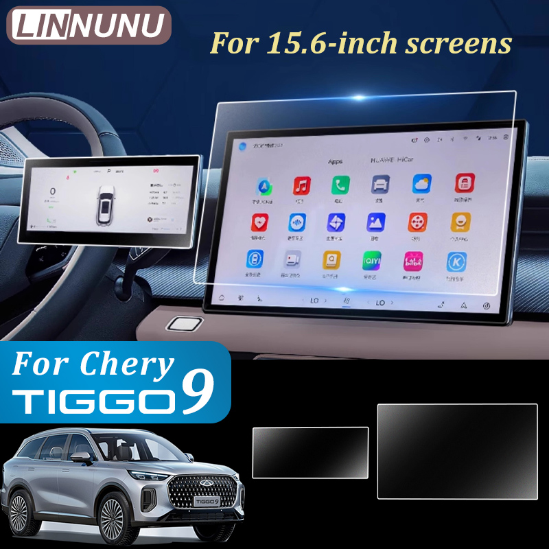 Glass Protector Auto - LINNUNU 15.6'' voor Chery Tiggo 9
