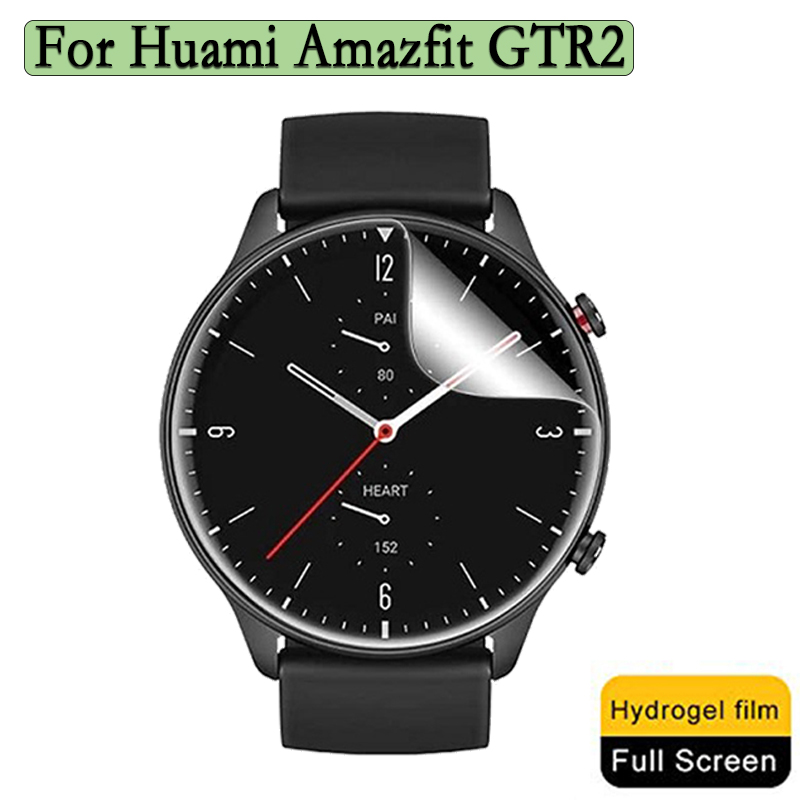 Smartwatch Screen Film - 3/6 Stuks Ultra-Dunne Transparante Hydrogel Film
