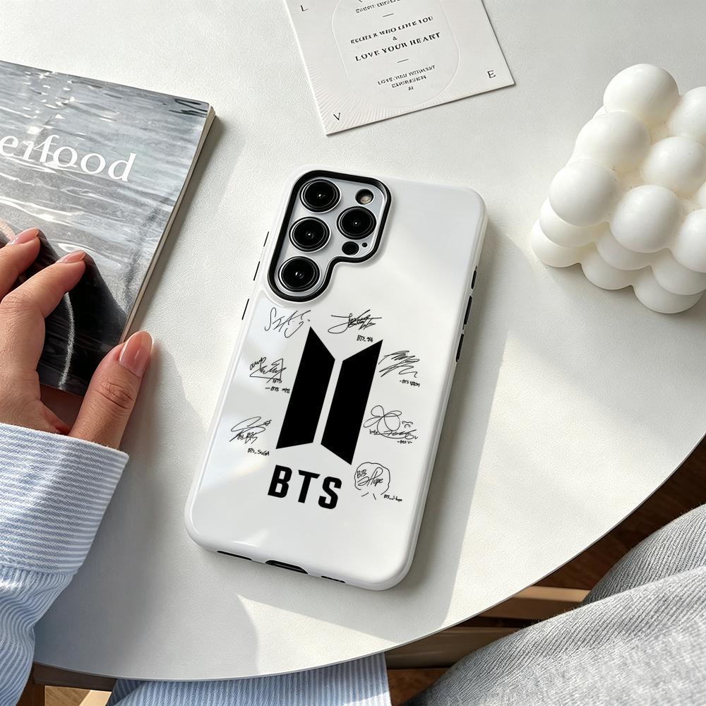 Samsung Galaxy S25 - Stoer kogelvrij BTS BOYS telefoonhoesje voor