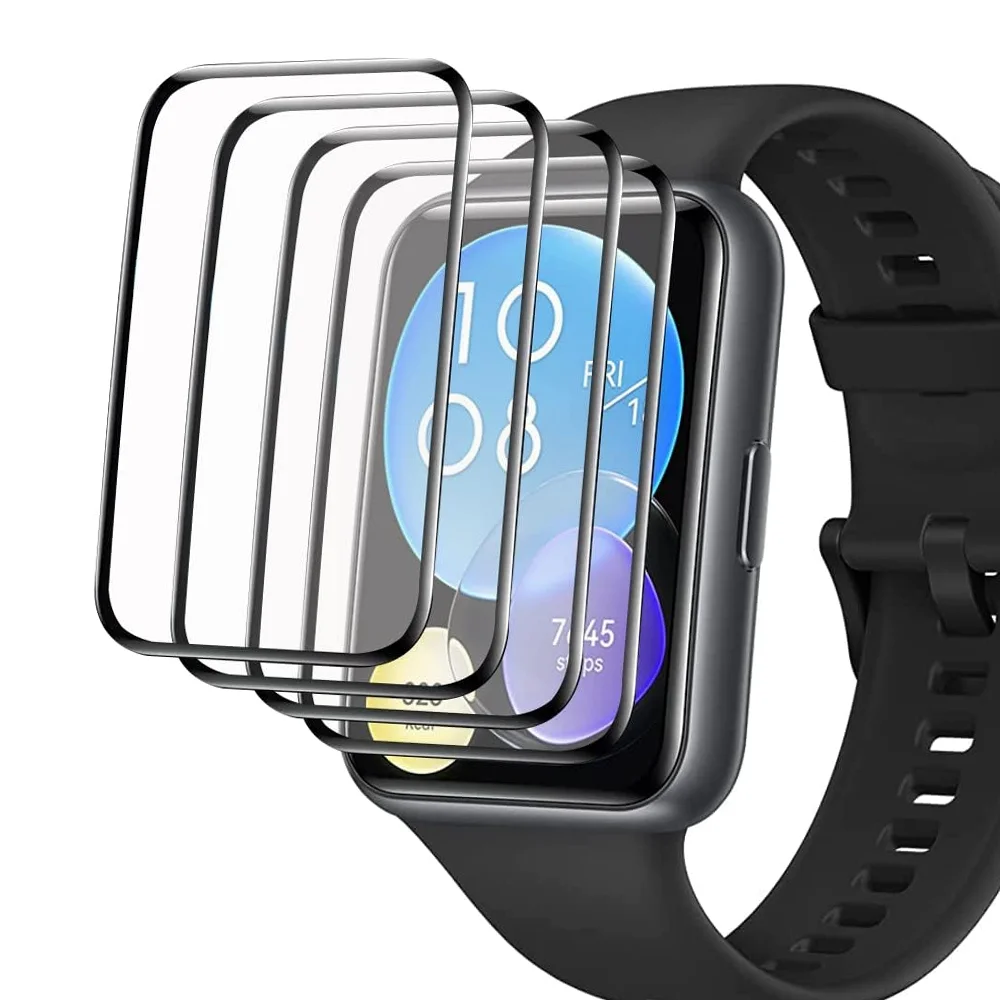 Smartwatch Screen Film - Zacht Glas Voor Huawei Horloge Fit