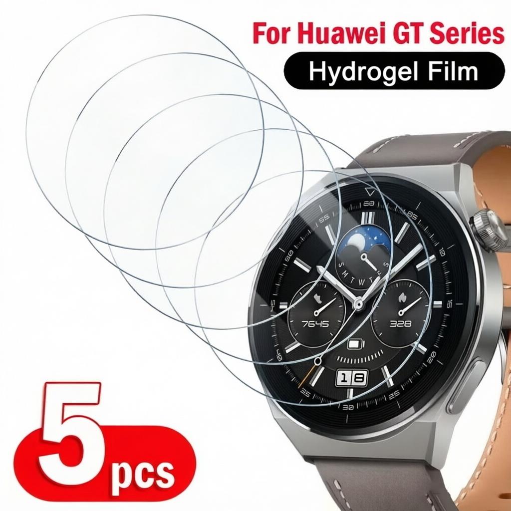 Smartwatch Screen Film - 1-5 Stuks Hydrogel Film Voor Huawei