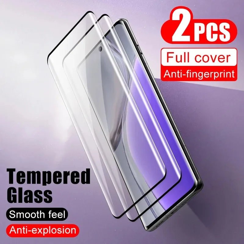 Oppo Reno 12 - 2 Stuks Full Cover Gehard Glas