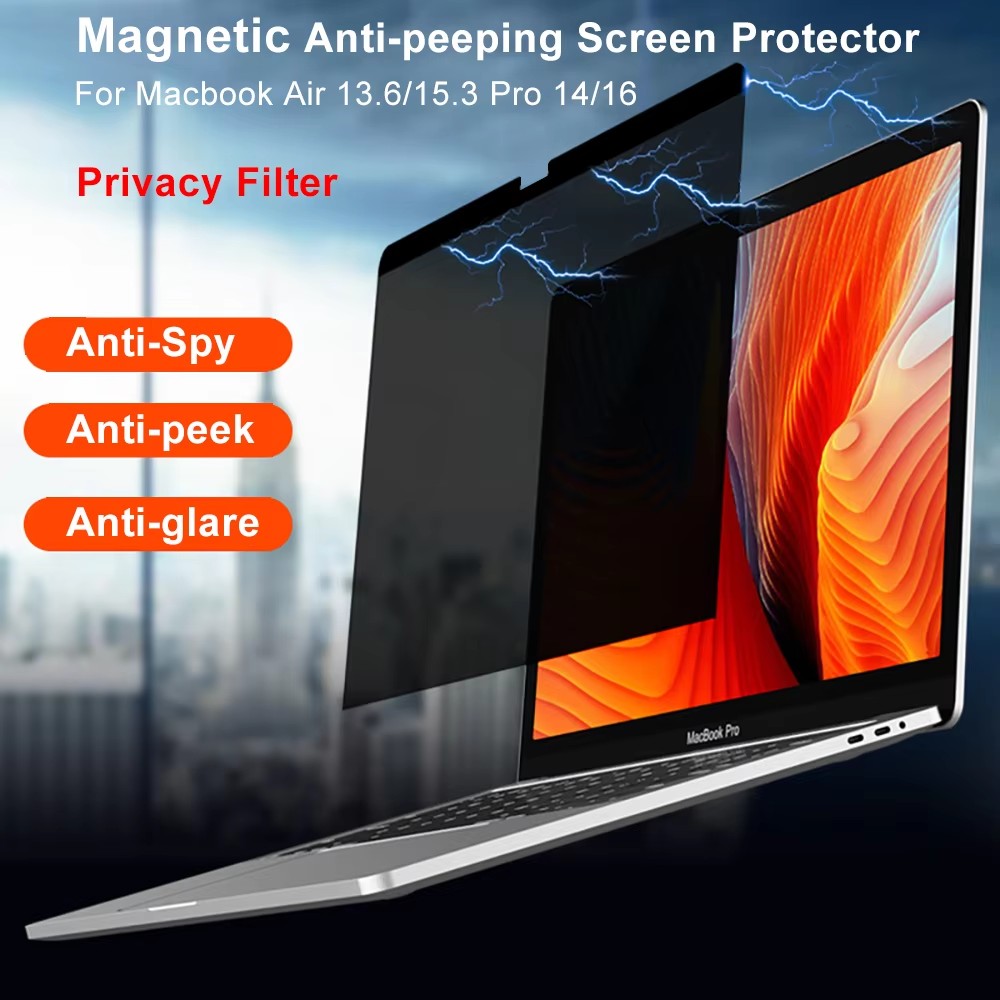 Anti Blue Light Film - Magnetische Privacy Screen Protector Voor Macbook