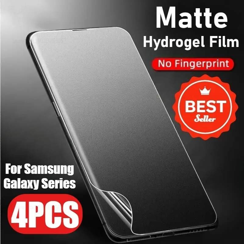 Matte Anti Glare Screen - 4 stuks Matte Zachte Hydrogel Film