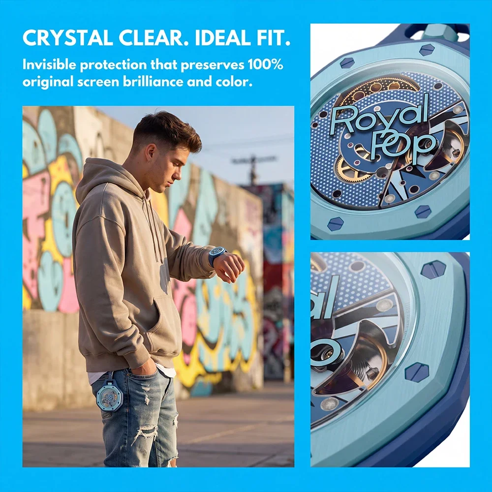 Gehard glas voor Swatch X AP R - Smartwatch Screen Film recensie en prijs