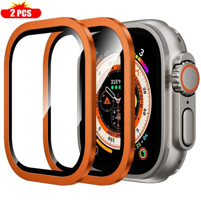 2 STKS Titanium Metalen Frame  - Smartwatch Screen Film recensie en prijs