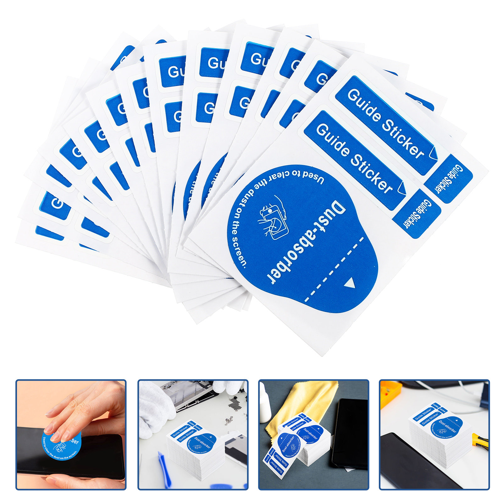 200 stuks LCD-scherm stofverwi - Dust Removal Sticker recensie en prijs