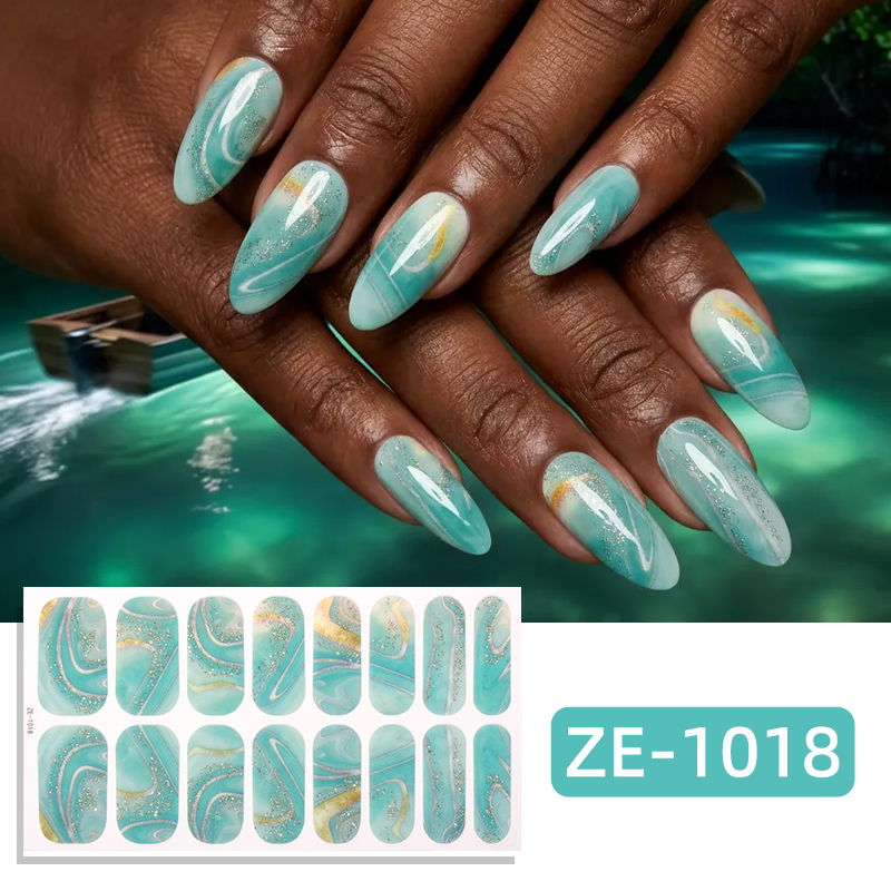 16 Tips Glitter Marmer Volledi - Full Cover Adhesive recensie en prijs