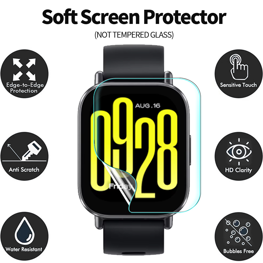 Hydrogelfilm voor Xiaomi Redmi - Smartwatch Screen Film recensie en prijs