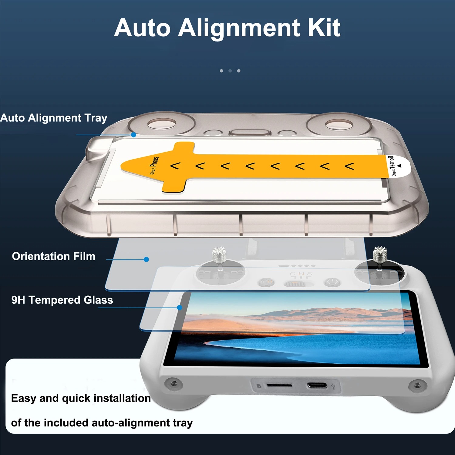 Voor DJI Flip/Air3/3S/Mini3/4p - Glass Protector Auto recensie en prijs