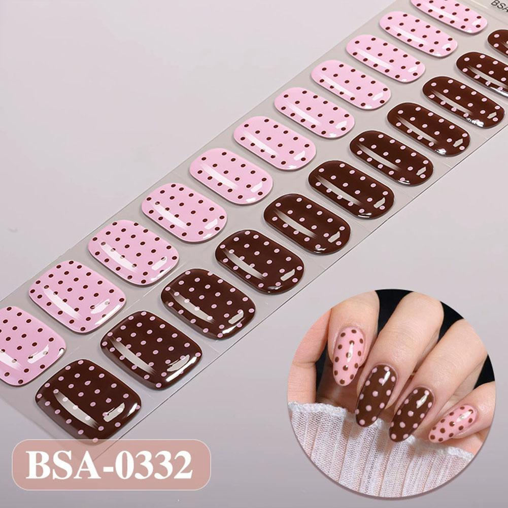 Polka Dot Gel Nagelstrips Voll - Full Cover Adhesive recensie en prijs