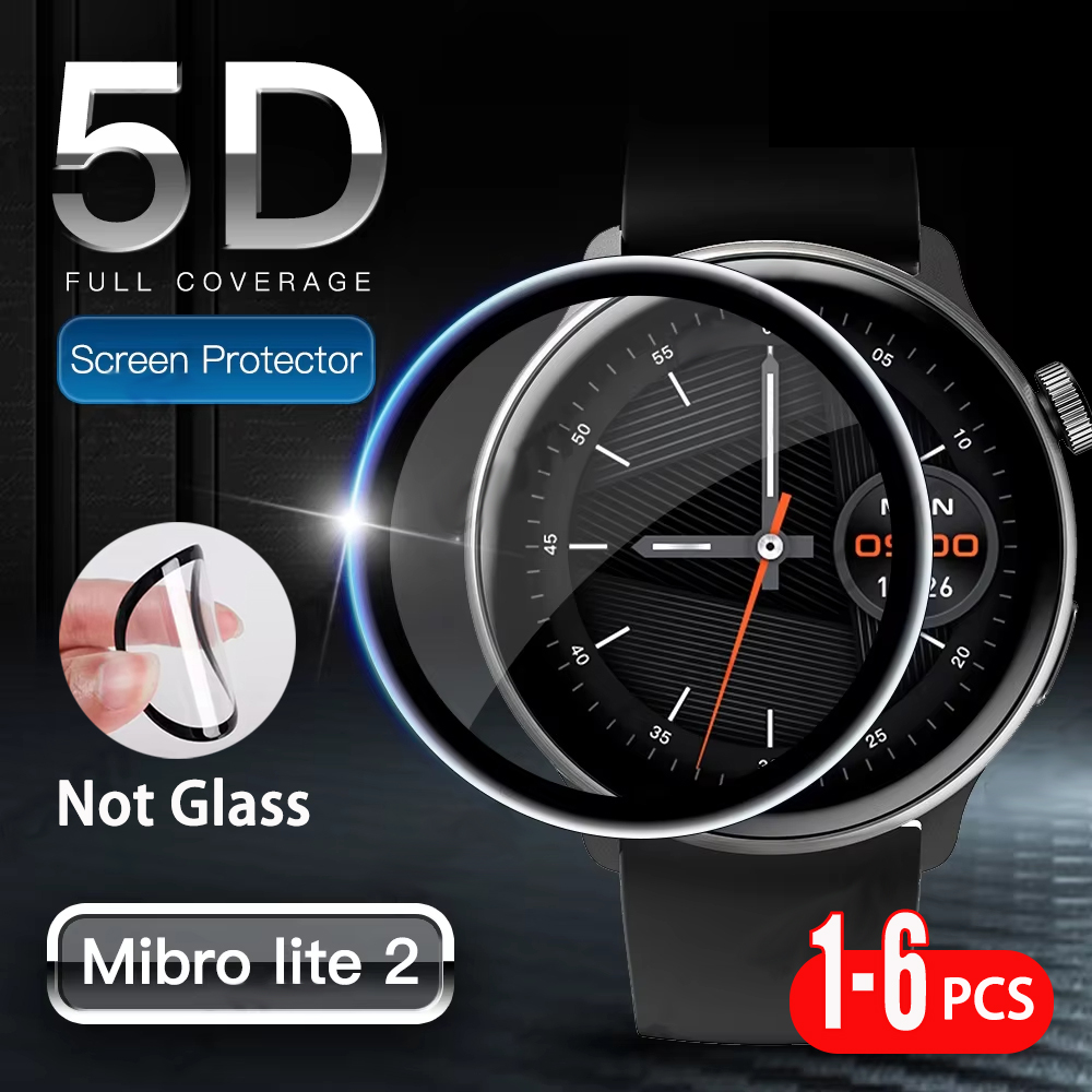 Beschermfolie voor Mibro Lite  - Curved Edge Screen recensie en prijs