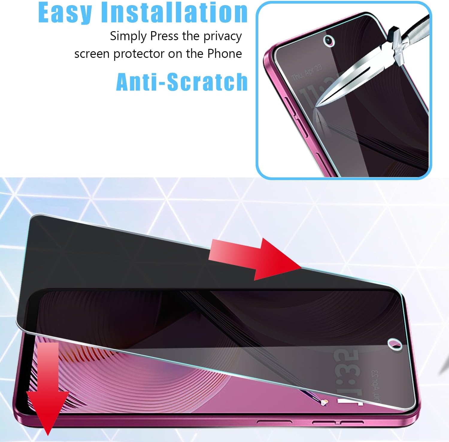 [2 Pack] Voor Moto G 5G 2025 P - Privacy Filter 2Pack recensie en prijs