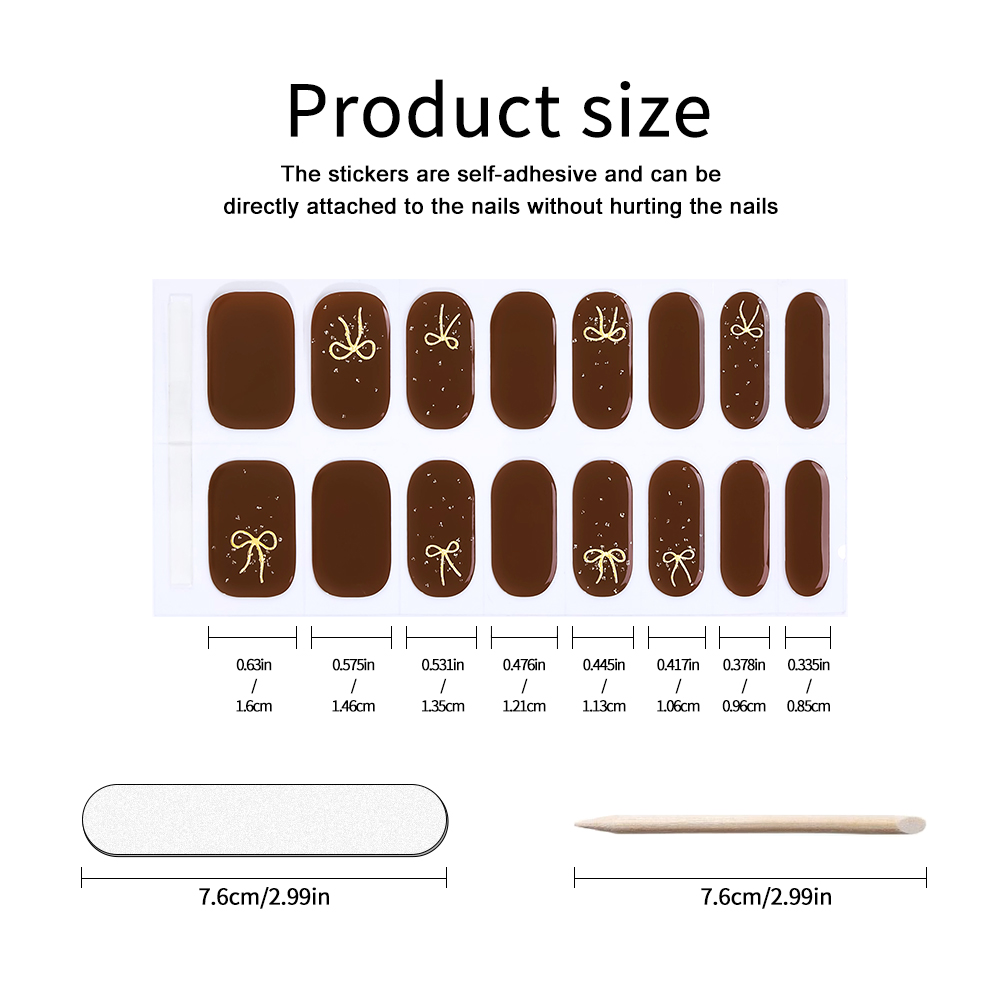 Semi-gecureerde gel nagelstrip - Full Cover Adhesive recensie en prijs