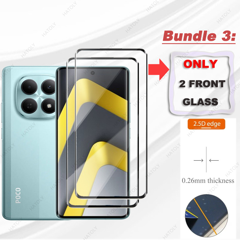 Voor Xiaomi Poco M8 Glas 3D Ra - Curved Edge Screen recensie en prijs