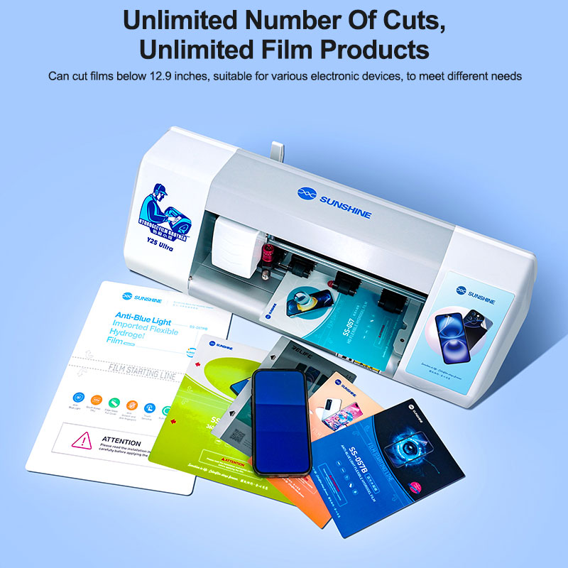 SUNSHINE Y25 Ultra Unlimited T - Screen Protector Cutter recensie en prijs