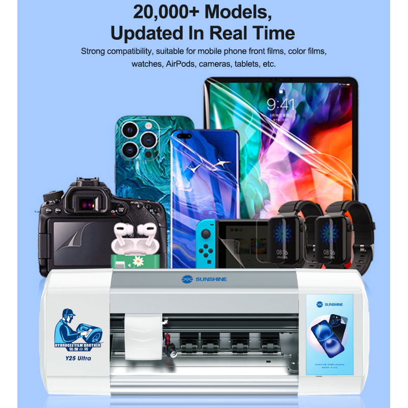 SUNSHINE Y25 Ultra Unlimited T - Screen Protector Cutter recensie en prijs
