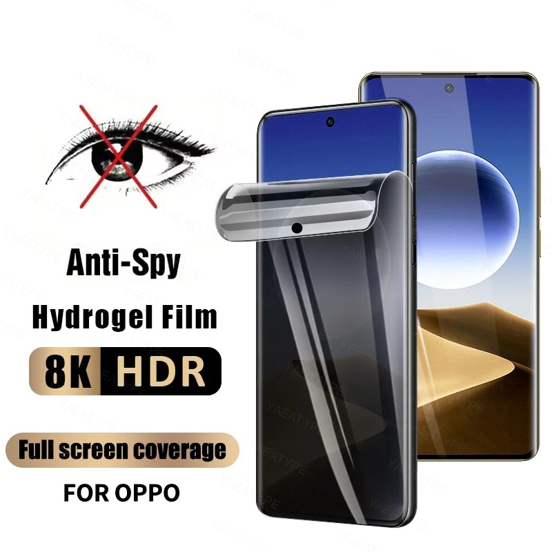 3 Stuks Privacy Hydrogel Film  - Oppo Reno 12 recensie en prijs